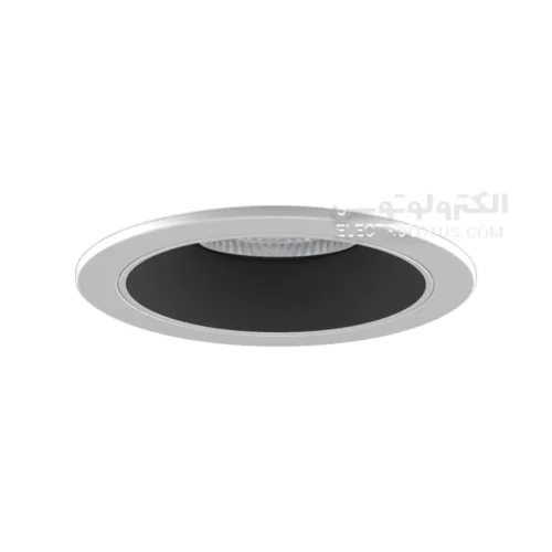 چراغ توکار 16 وات شیدر مشکی رفلکتوری مازی نور مدل دیانا کامفورت