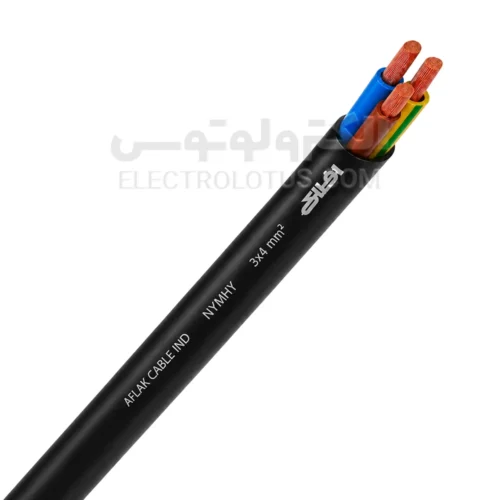 کابل افشان 3 در 4 افلاک الکتریک
