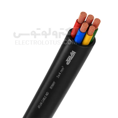 کابل افشان 5 در 4 افلاک الکتریک