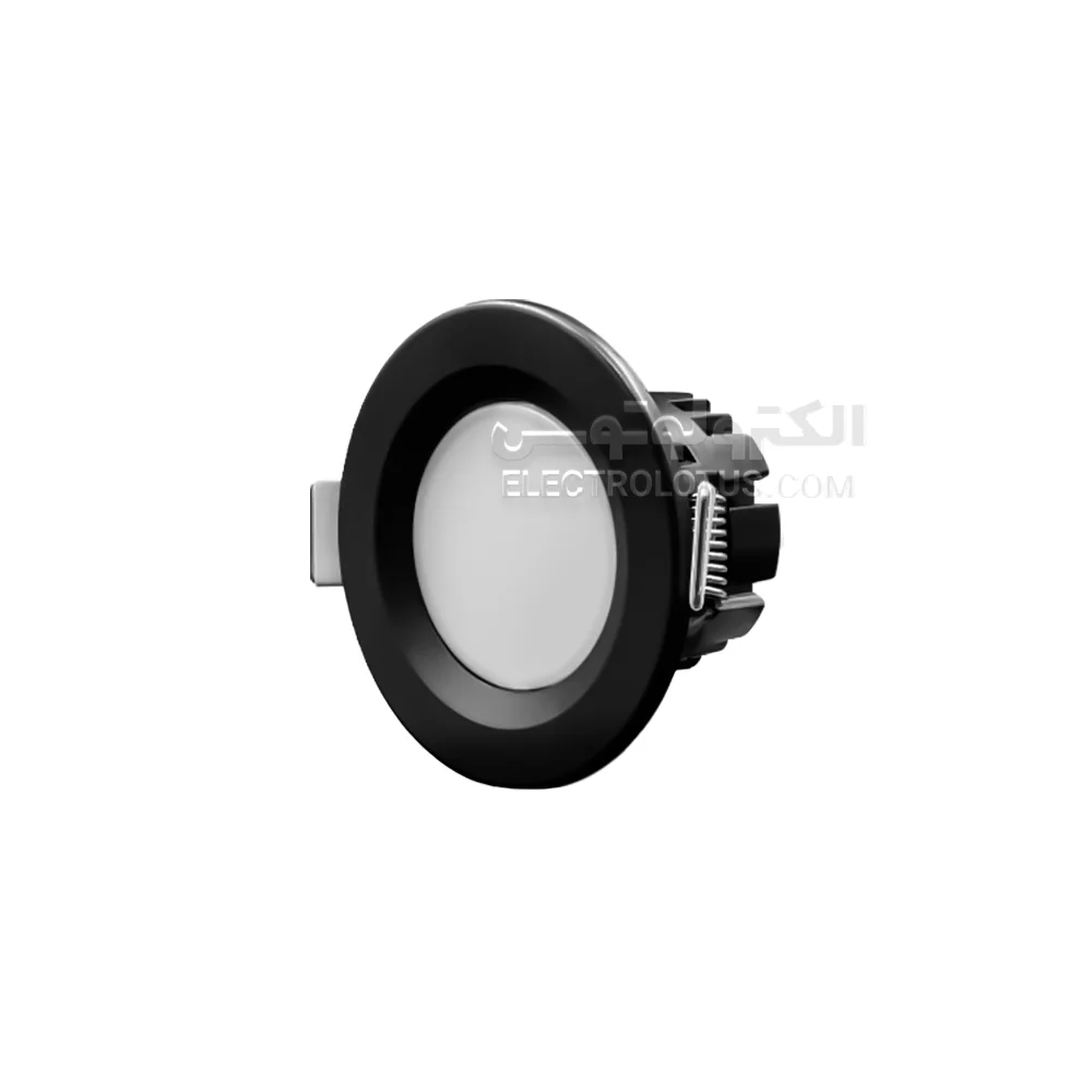 چراغ توکار 3.5 وات آلتون رای مدل دنیز قطر 5 سانت مشکی DE07