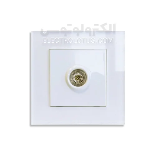 فیش بلندگو توکار دلند مدل آسا پلکسی سفید