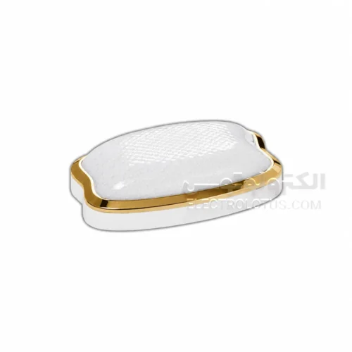 چراغ ال ای دی روکار 20 وات ضدآب پارس لایت مدل آرتین سفید زه طلایی IP65